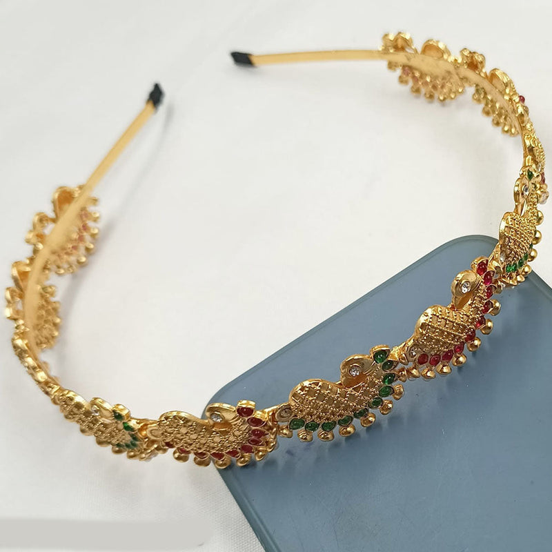 Padmawati Bangles Gold Plated Kundan Stone Hair Band