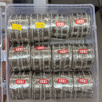 Shree Asha Bangles Premium Oxidised Plated Traditional Bangles Set