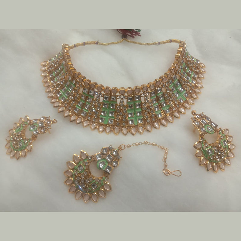 Neetu Art Gold Plated Necklace Set