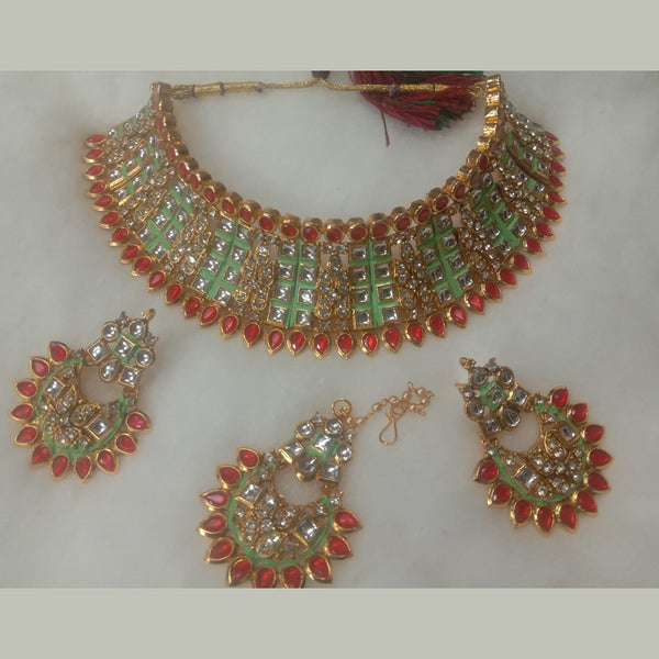 Neetu Art Gold Plated Necklace Set