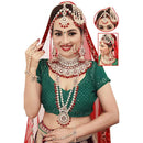 Neetu Art Premium Kundan Stone And Meenakari Beads Wedding Jewellery Set