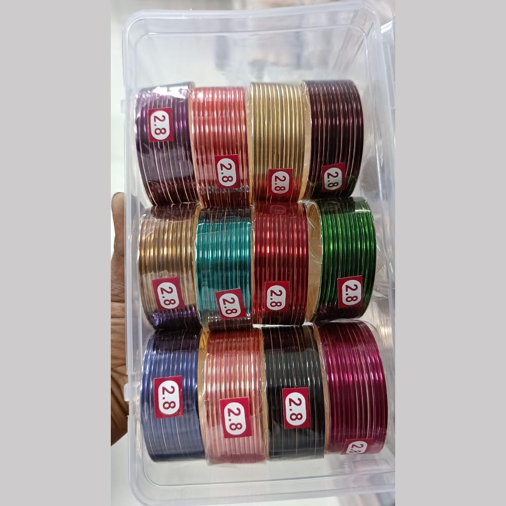 Pratima Jewellery Mart Mix Color Bangles Set