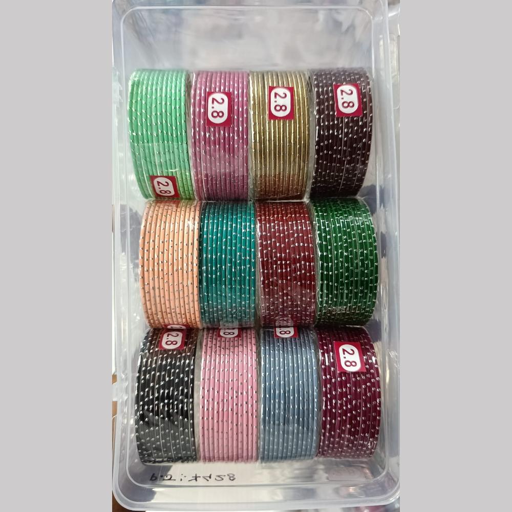 Pratima Jewellery Mart  Mix Color Bangles Set