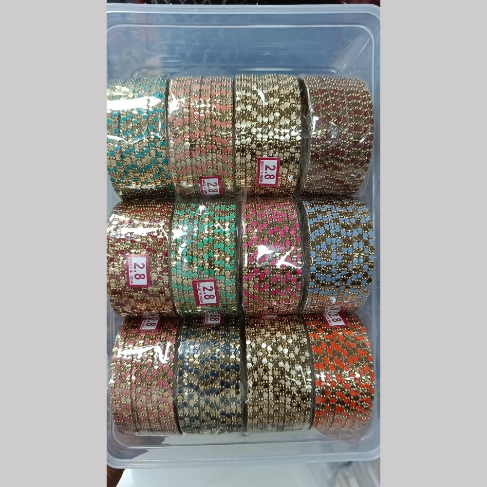 Pratima Jewellery Mart  Mix Color Bangles Set