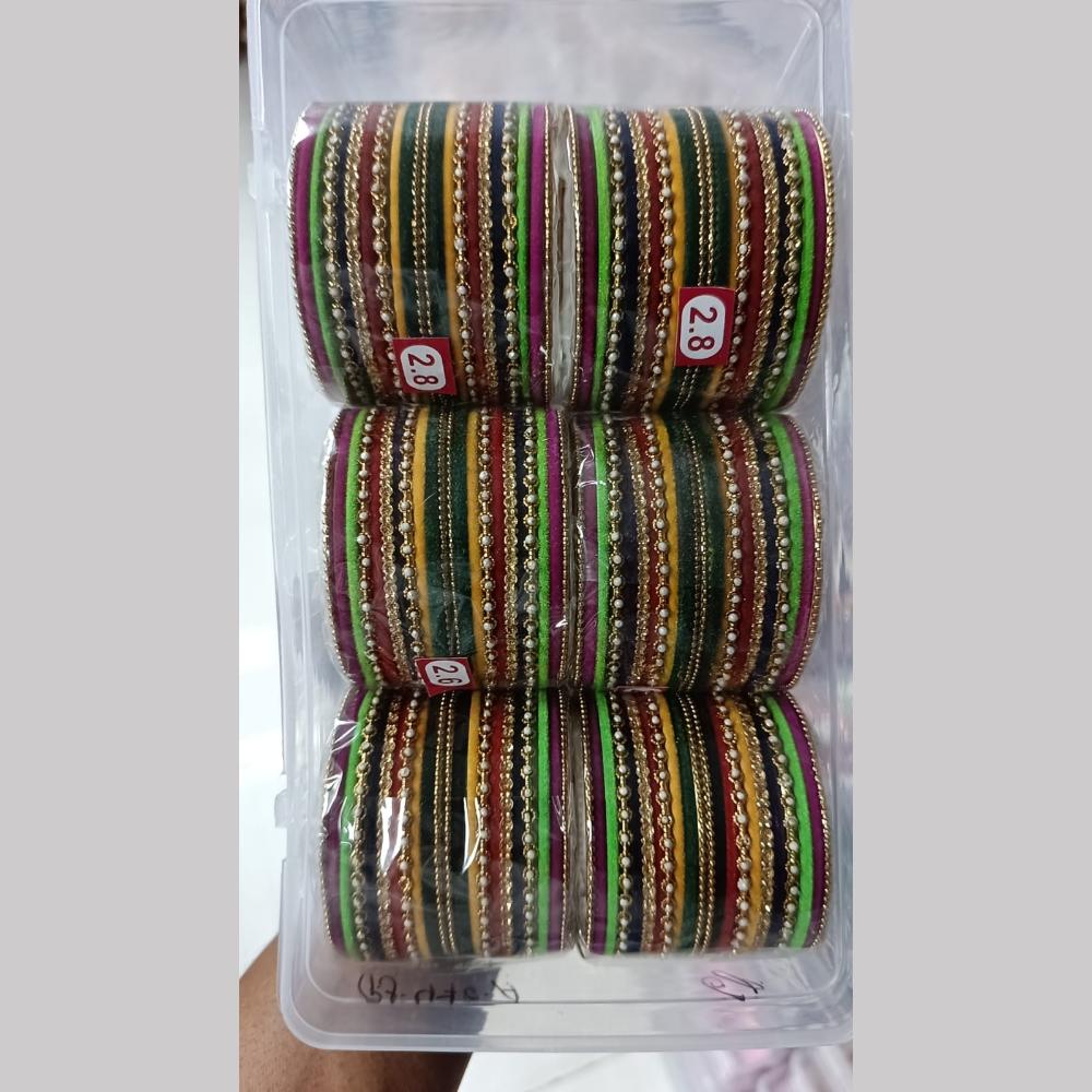 Pratima Jewellery Mart Mix Size And Mix Color Bangles Set