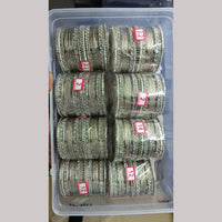 Pratima Jewellery Mart Traditional Bangle Set In Mixed Sizes (Small Size)