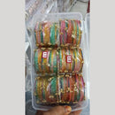 Pratima Jewellery Mart Statement Kashmiri Glass Bangles Set for Women