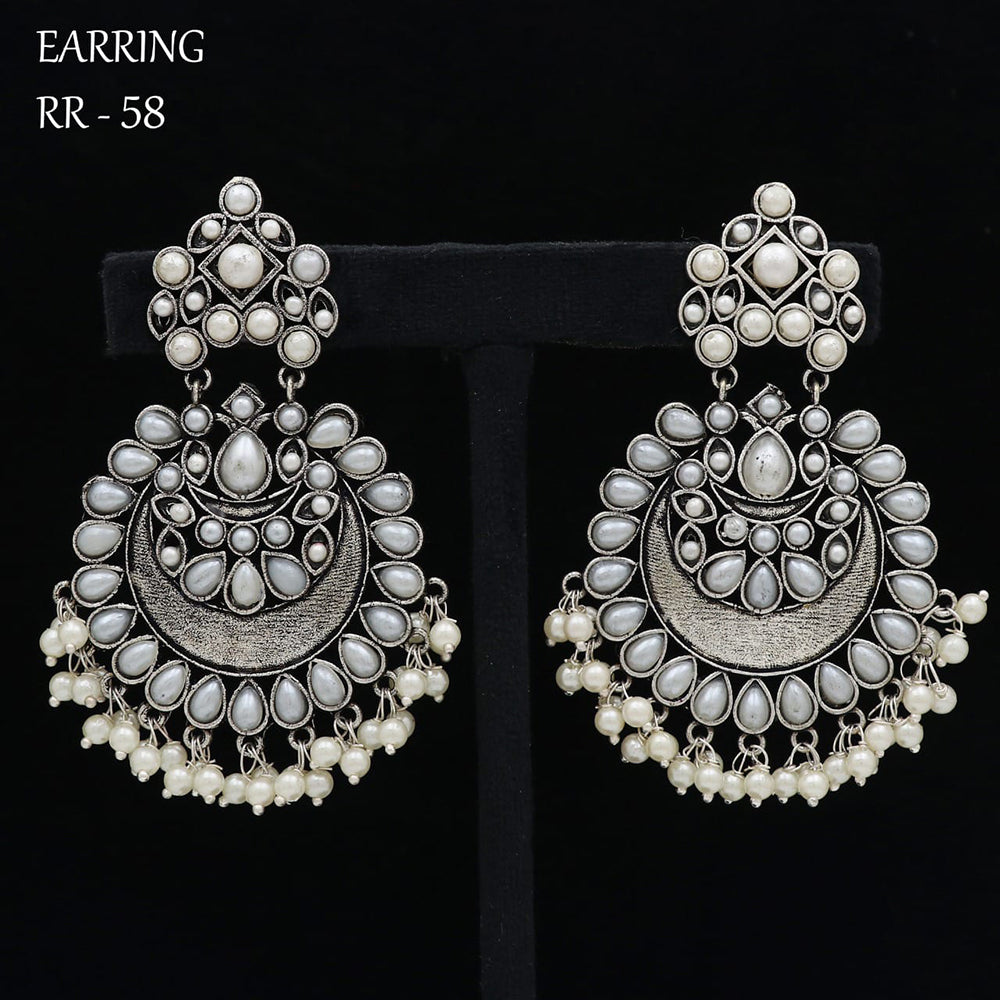 Black Polish Mirror Earrings | Moner Moto - মনের মতো