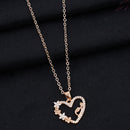 Mahavir Rose Gold Plated Necklace