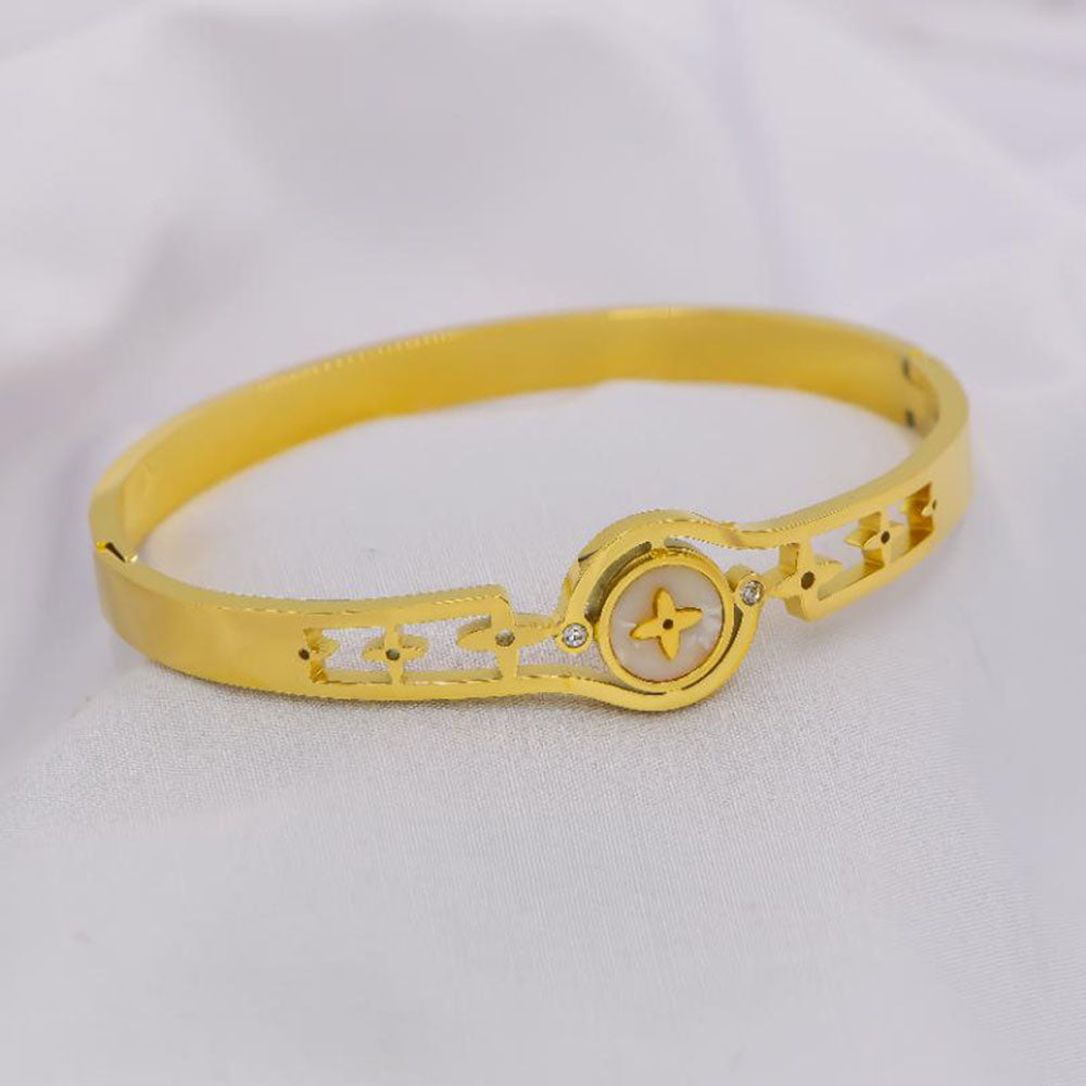 Mahavir Stylish Austrian Stone Openable Bracelet for Daily & Party Wear (Pack of 6) 