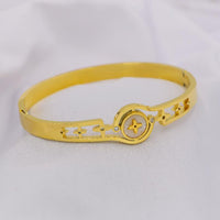 Mahavir Stylish Austrian Stone Openable Bracelet for Daily & Party Wear (Pack of 6) 