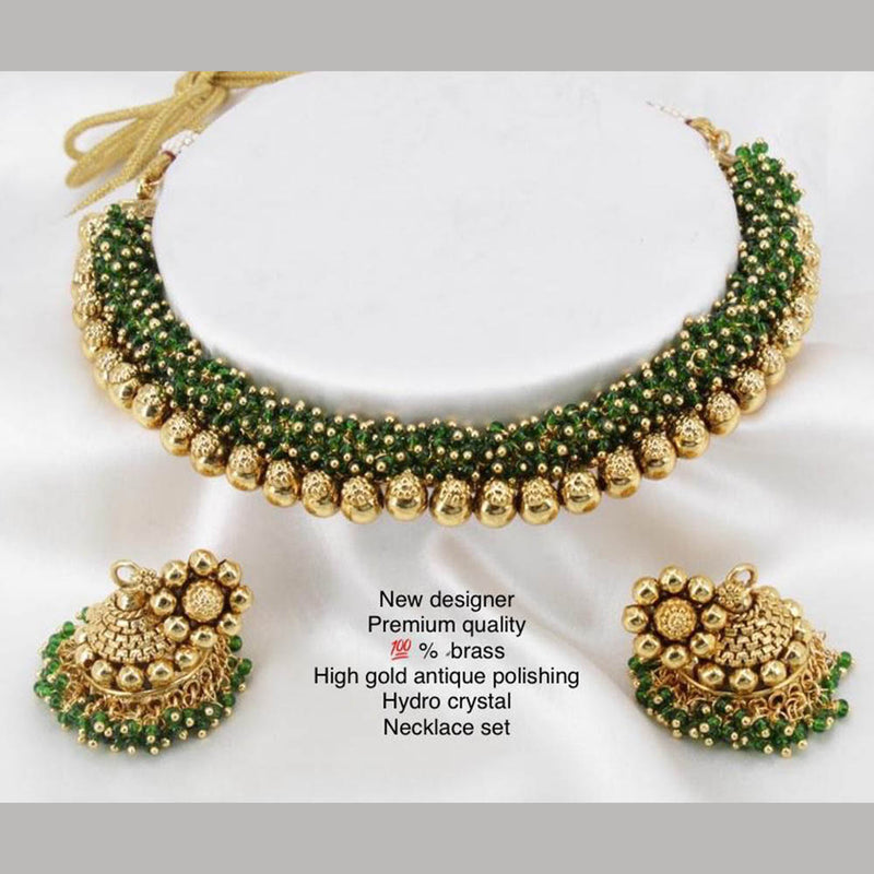 Manisha Jewellery Gold Plated Necklace Set