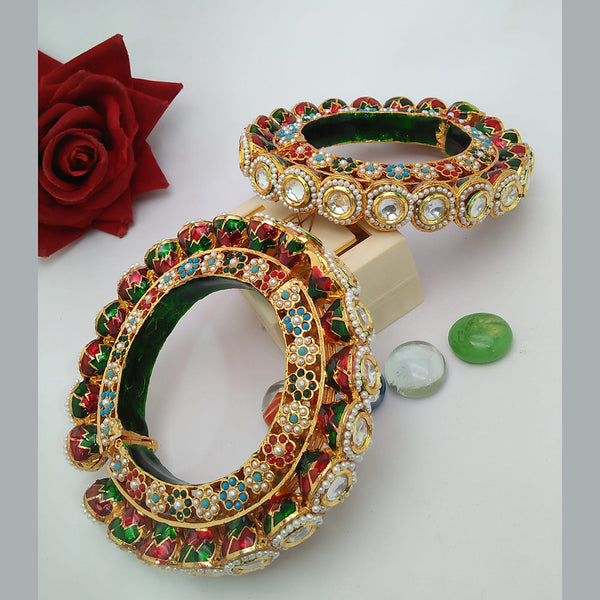 Manisha Jewellery Gold Plated Bangles Set