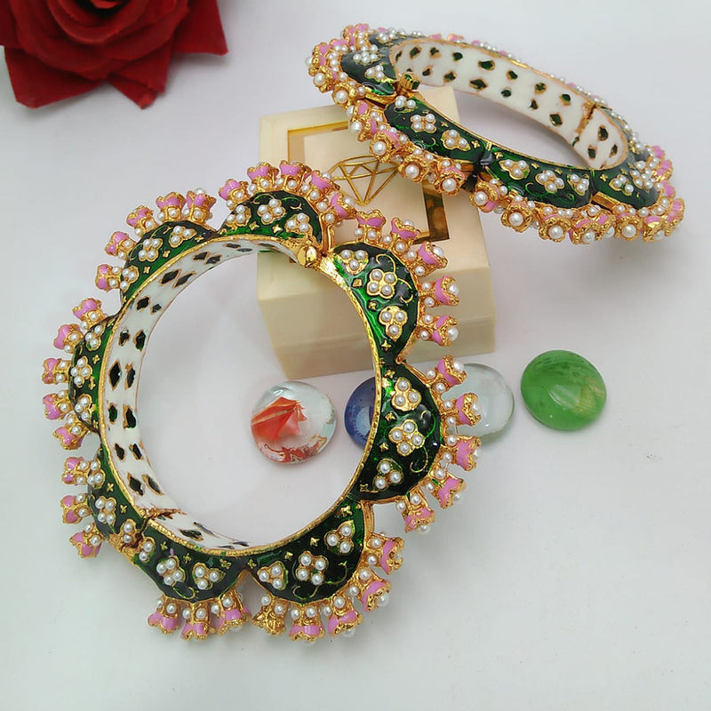 Manisha Jewellery Gold Plated Bangles Set