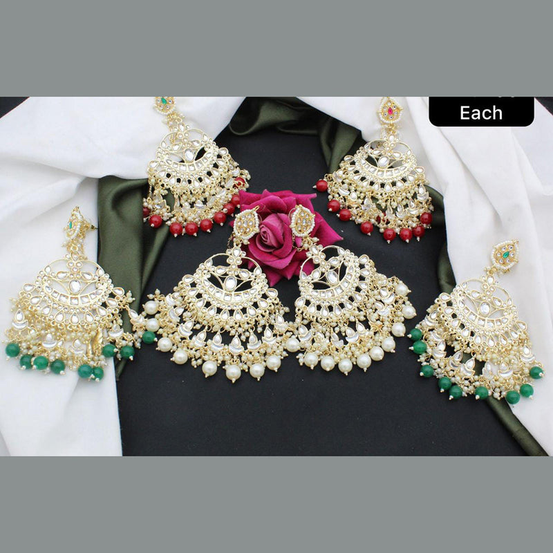 Manisha Jewellery Gold Plated Dangler Earrings