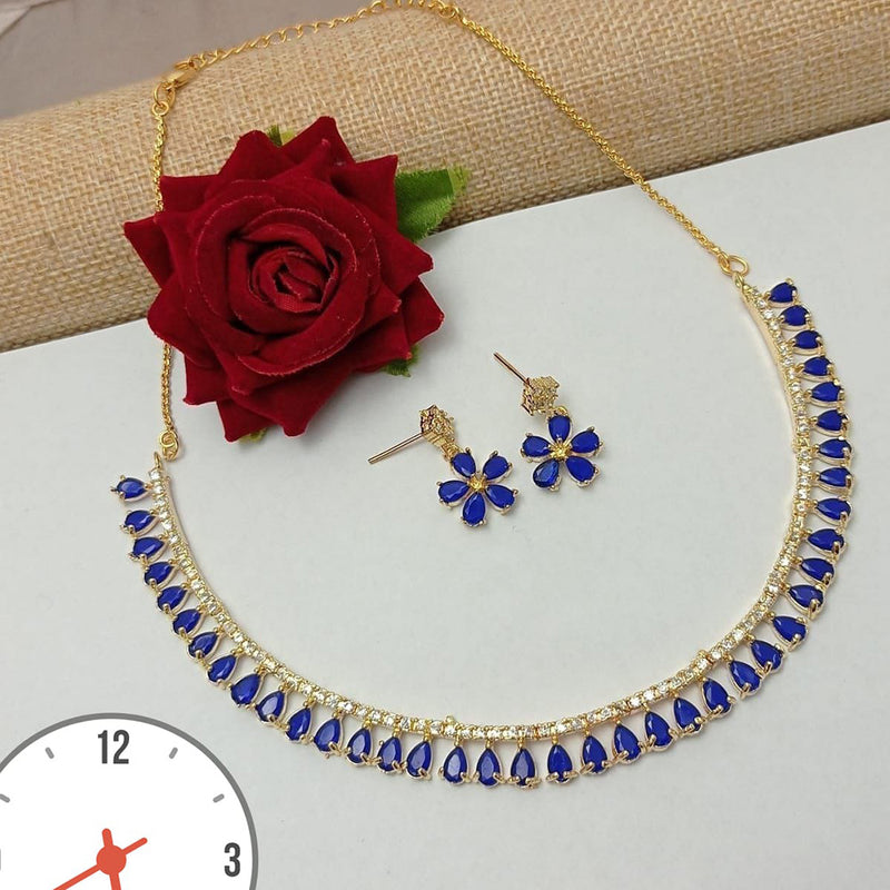 Manisha Jewellery Gold Plated Necklace Set