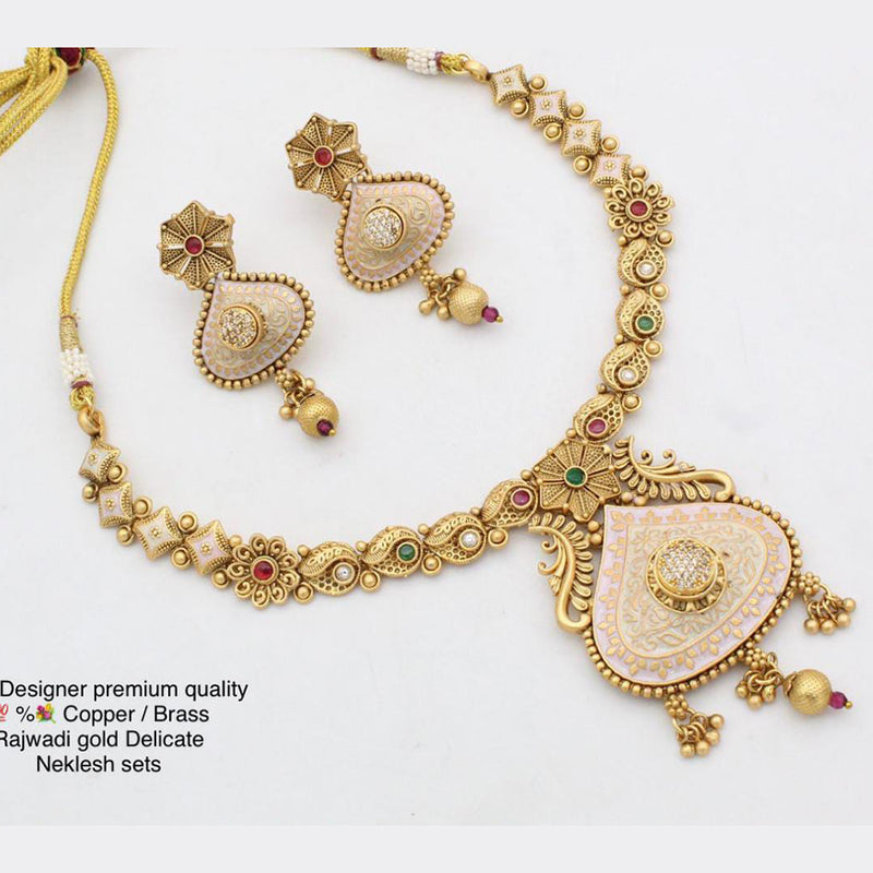 SARA Gandevikar Jewellers - Dandia Bazar & Waghodia Road - Jadtar Pearl  Necklace Most Attractive Design of Jadtar Pearl Necklace with various of  pattern handcrafted jewellery #Jadtar-Pearl-Necklace in  Dandia-Bazar-Vadodara. For more info