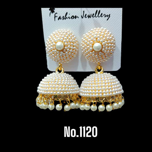 Manisha Jewellery Gold Plated Jhumki Earrings