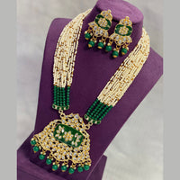 Manisha Jewellery Gold Plated Long Necklace Set