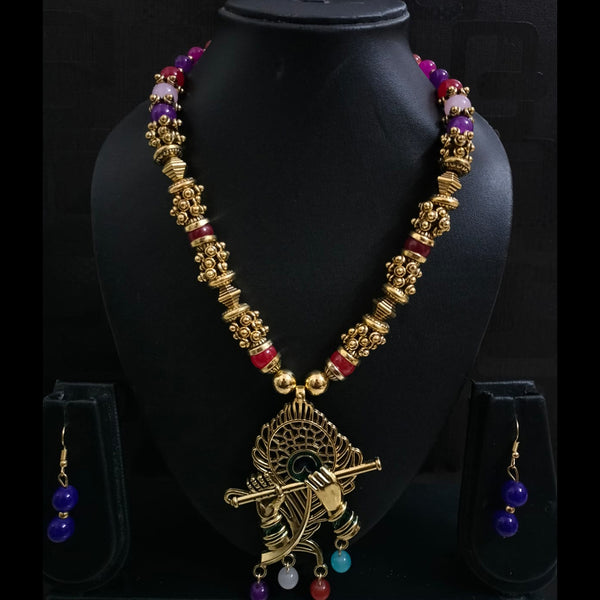 Manisha Jewellery Gold Plated Necklace