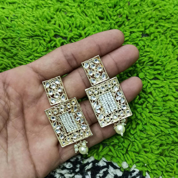 Manisha Jewellery Gold Plated Dangler Earrings