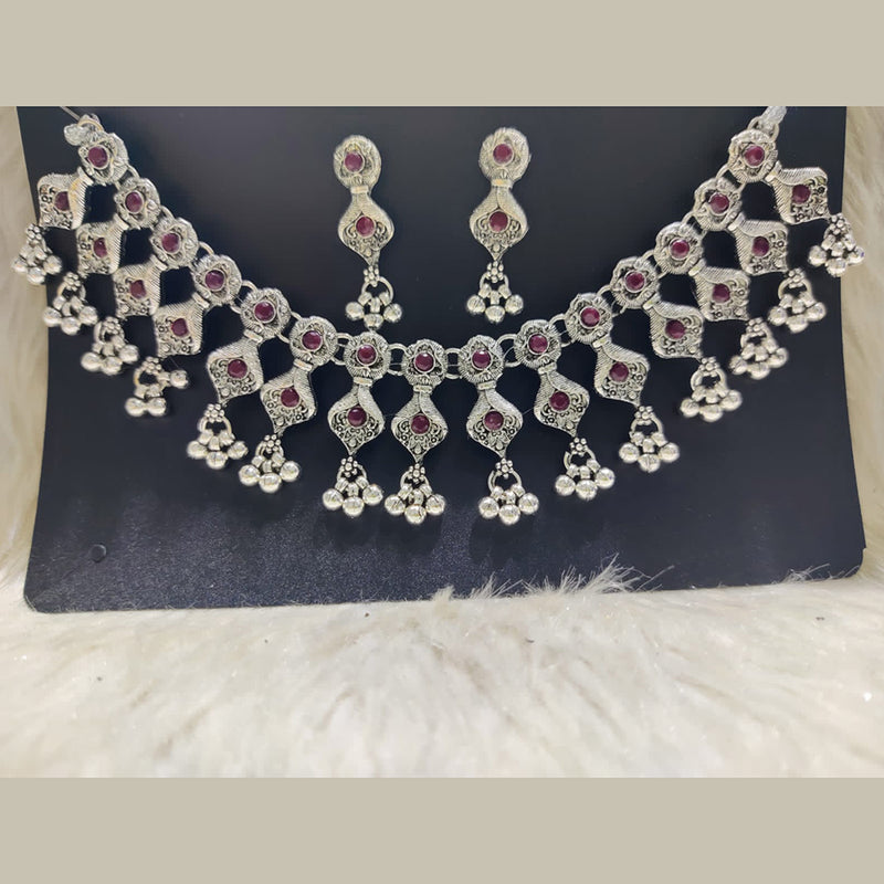 Manisha Jewellery Silver Plated Necklace Set