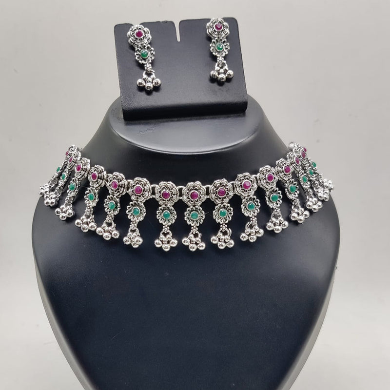 Manisha Jewellery Oxidised Plated Necklace Set