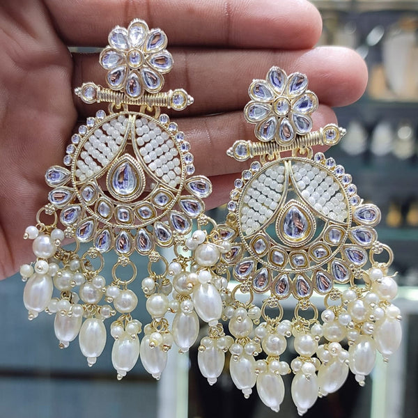 Manisha Jewellery Gold Plated Jhumki Earrings