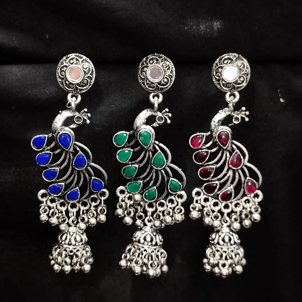 Manisha Jewellery Oxidised Plated Dangler Earrings