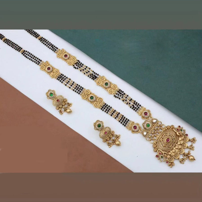 Manisha Jewellery Gold Plated Mangalsutra