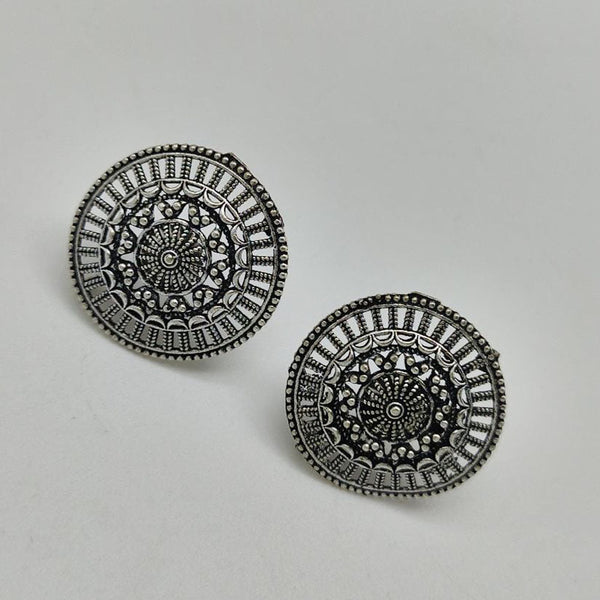Manisha Jewellery Oxidised Plated Studs Earrings