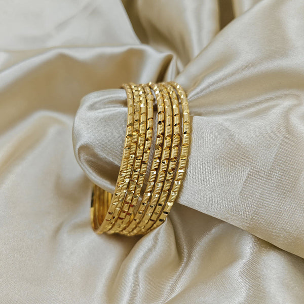 Manisha Jewellery Gold Plated  Bangles Set