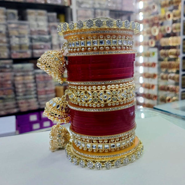 Manisha Jewellery Acrylic Bridal Bangle Set