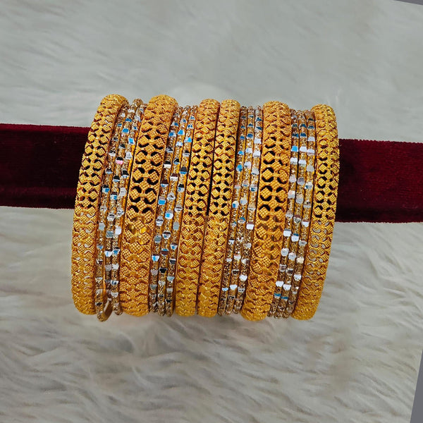 Manisha Jewellery Gold Plated Bangles Set