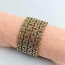 Manisha Jewellery Gold Plated Crystal Stone Bangle Set