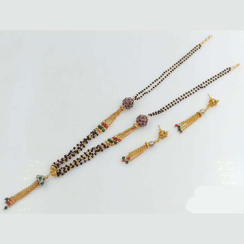 Manisha Jewellery Gold Plated Mangalsutra