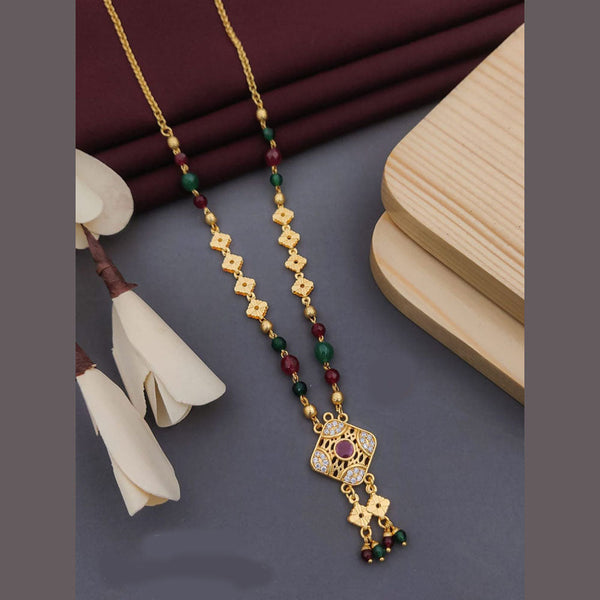 Manisha Jewellery Gold Plated Necklace Set