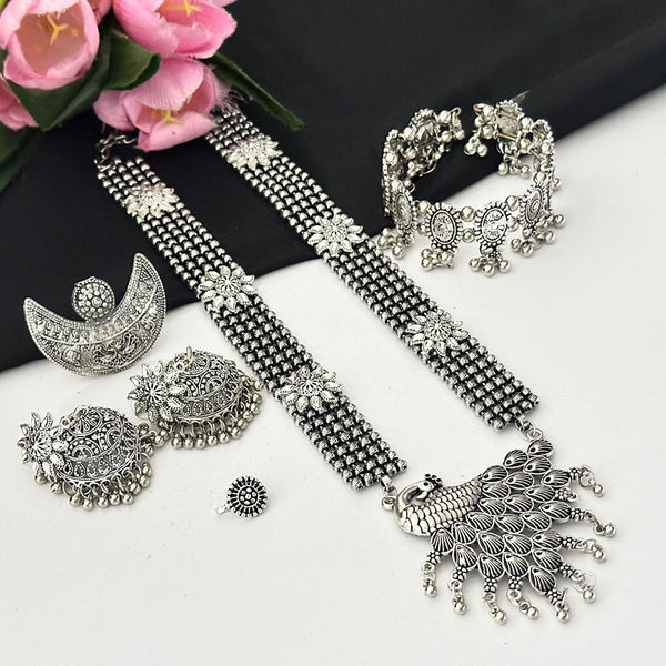 Manisha Jewellery Oxidised Plated Combo Set