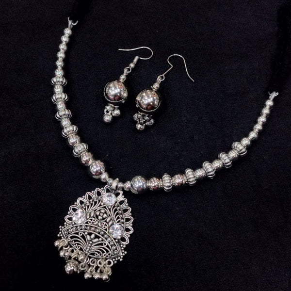 Manisha Jewellery Oxidised Plated Necklace Set