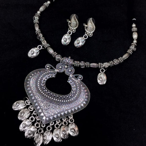 Manisha Jewellery Oxidised Plated Necklace Set