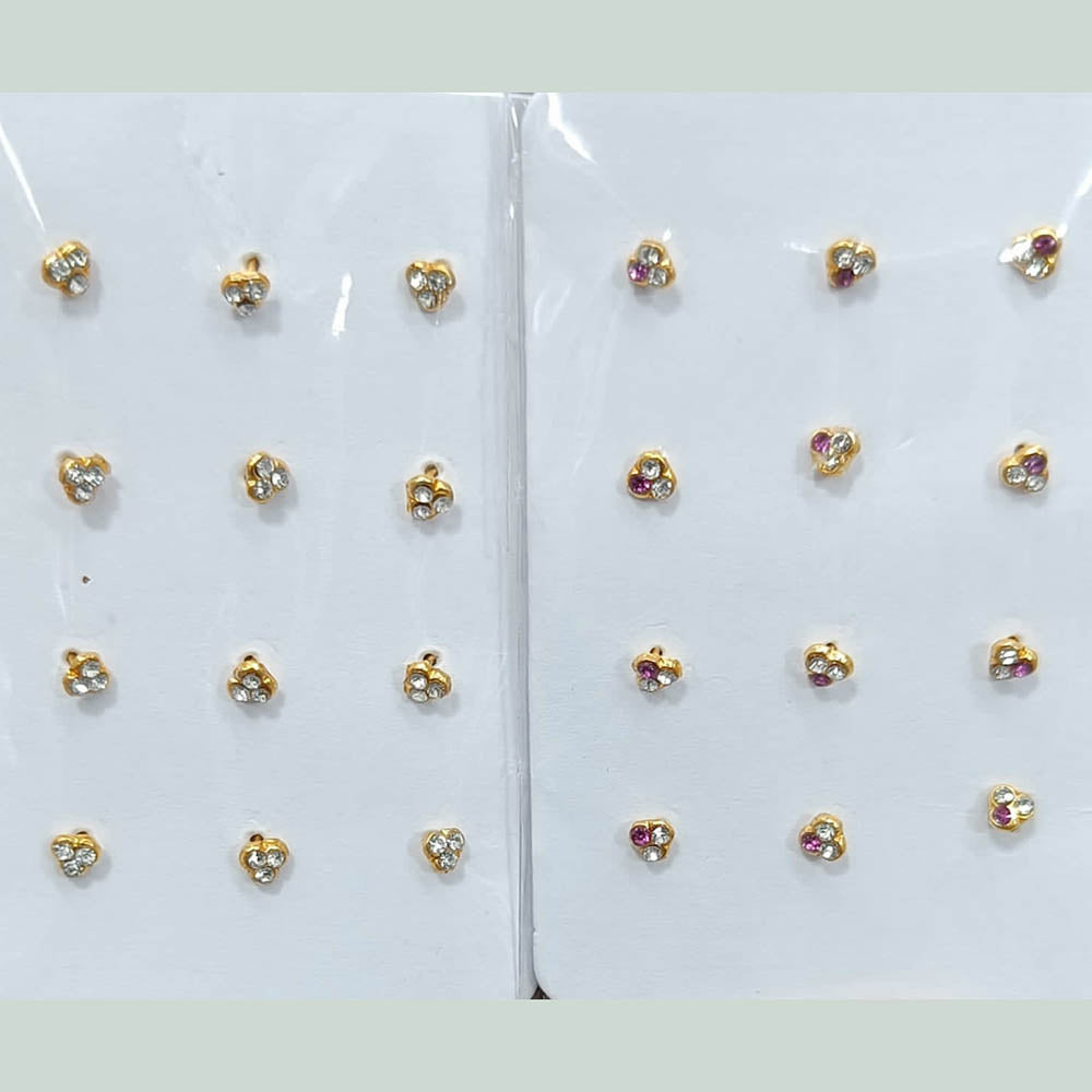 Manisha Jewellery Gold Plated Austrian Stone Studs