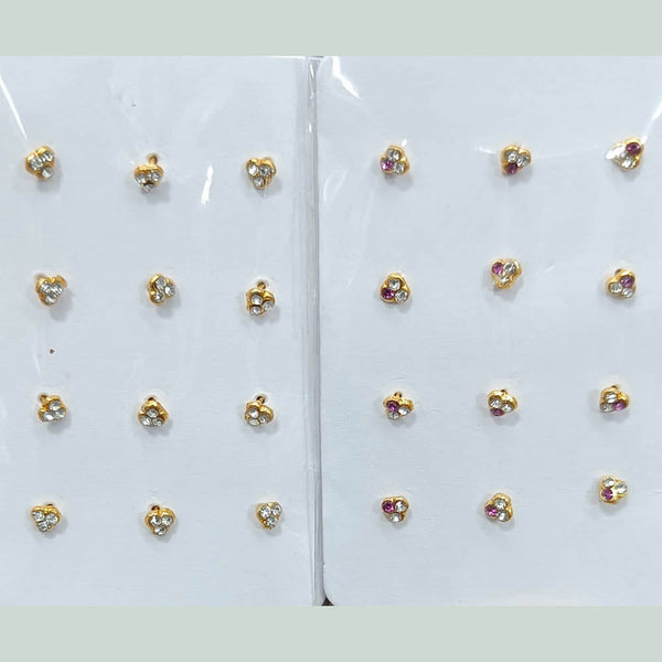 Manisha Jewellery Gold Plated Austrian Stone Studs