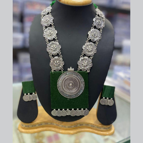 Manisha Jewellery Oxidised Plated Necklace Set