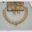 Manisha Jewellery Gold Plated Pota Stone Necklace Set