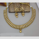 Manisha Jewellery Gold Plated Pota Stone Necklace Set