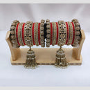 Manisha Jewellery Gold Plated Kundan Stone Bangles Set