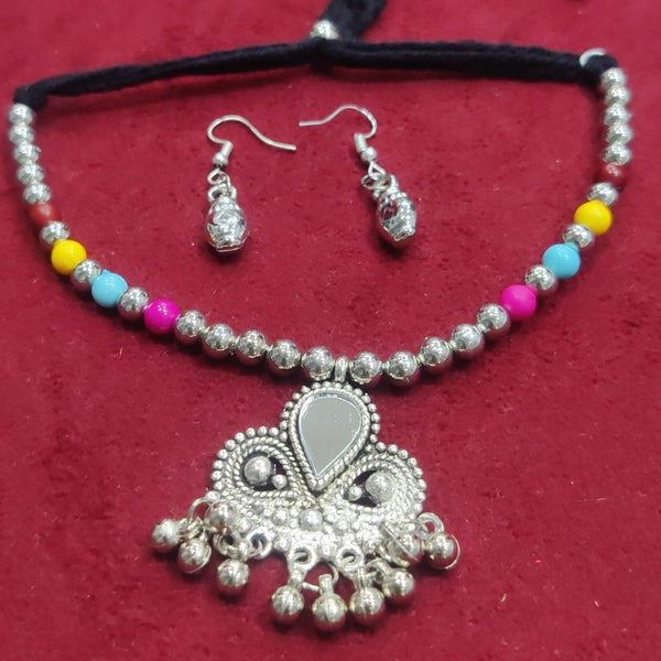 Manisha Jewellery Oxidised Plated Necklace Set