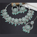 Manisha Jewellery Gold Plated Crystal Stone Beads Necklace Set