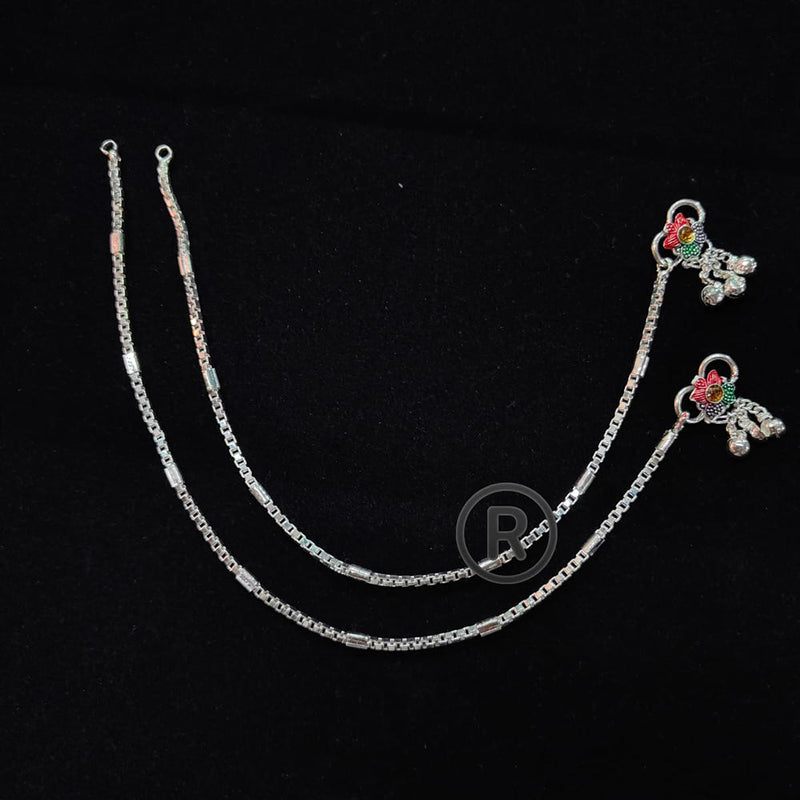 Manisha Jewellery Silver Plated Payal