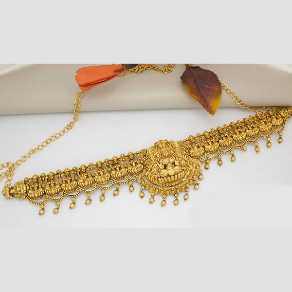 Manisha Jewellery Gold Plated Temple Kamarbandh